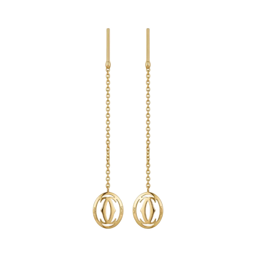 18k Gold Branded Inspired Tictac Earrings - 18k Gold Earrings - Embellish Gold Jewelry & Diamond