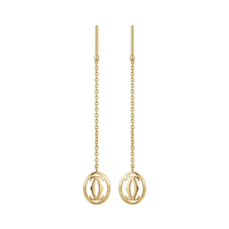 18k Gold Branded Inspired Tictac Earrings - 18k Gold Earrings - Embellish Gold Jewelry & Diamond