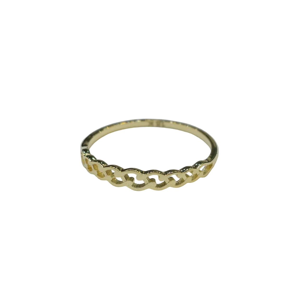 18k Gold Twisted Inspired Ring