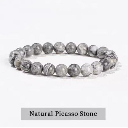 Natural Beads Bracelet - 18k Gold Bracelet - Embellish Gold Jewelry & Diamond