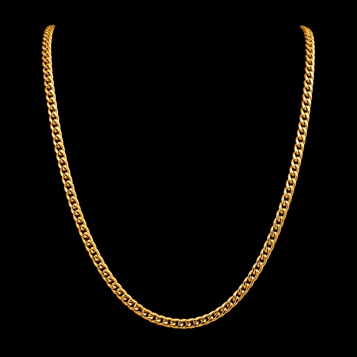 18k Gold Cuban Chain 4