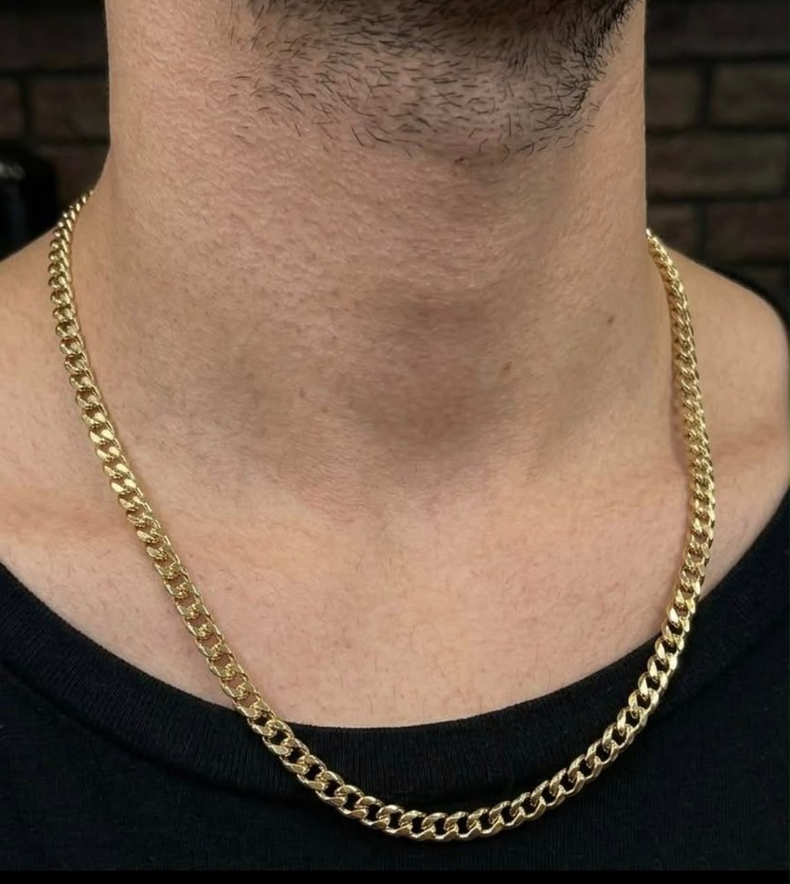 18k Gold Cuban Chain 4
