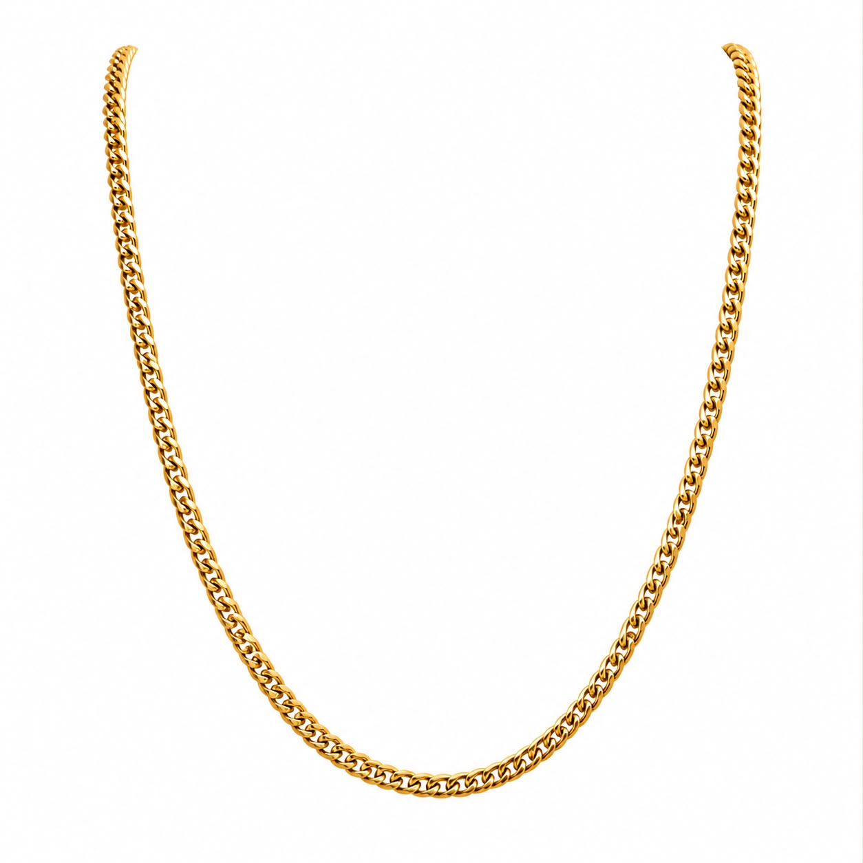 18k Gold Cuban Chain 4
