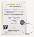 925 Silver Triple Heart Inspired Bracelet