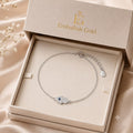 925 Silver Hamsa Eye Bracelet