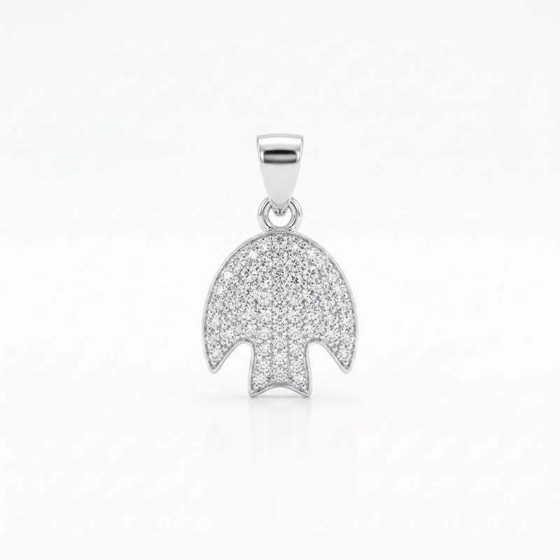 925 Silver Spear Inspired Pendant - 925 Silver Pendant - Embellish Gold Jewelry & Diamond
