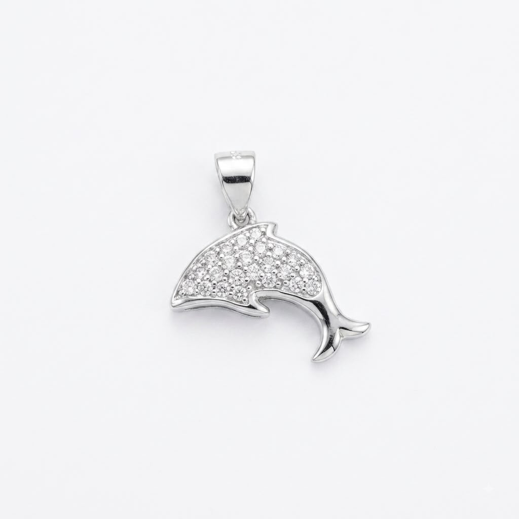 925 Silver Fish Inspired Pendant