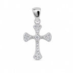 925 Silver Cross Stone Pendant