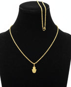 18k Gold Hamsa Necklace