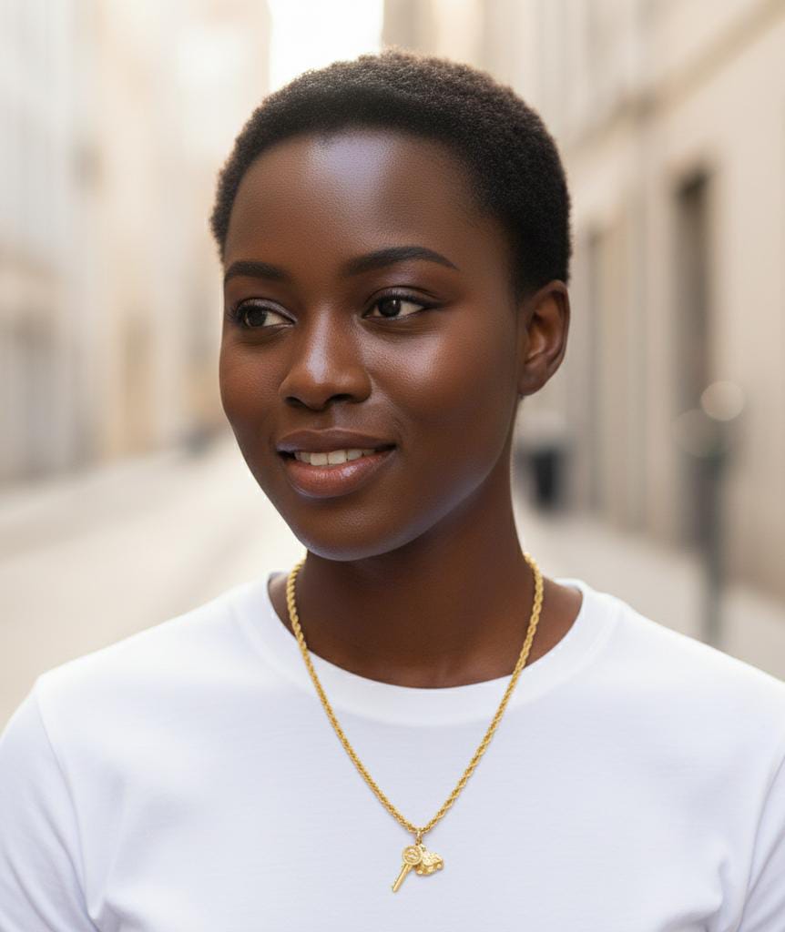 18k Gold Vibrant Necklace