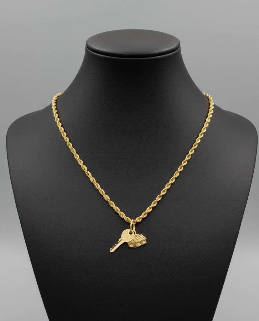 18k Gold Vibrant Necklace