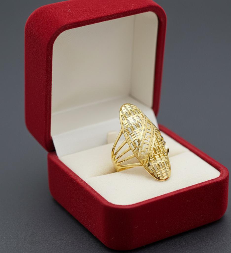 18k Gold Dazzling Power Ring