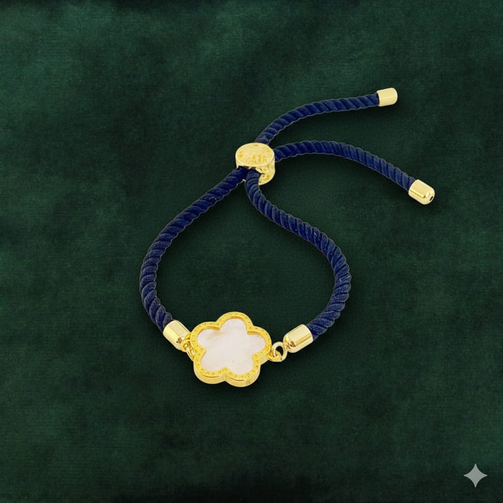 White Star Rope Bracelet