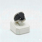 925 Silver Black Stone Ring 3