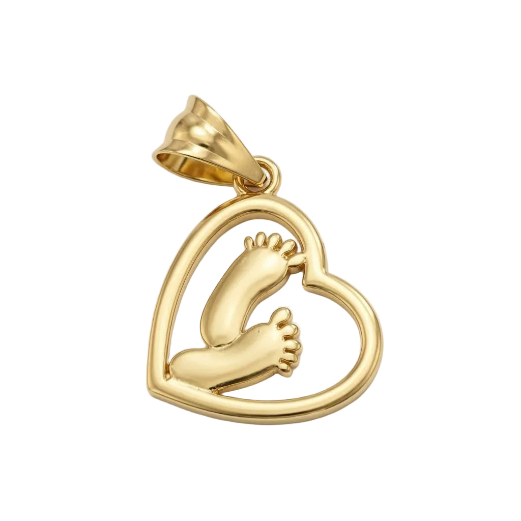 18k Gold Step in my heart - إطلاق جديد - Embellish Gold Jewelry & Diamond