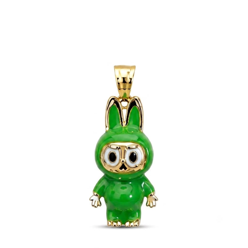 18k Gold Labubu Pendant - إطلاق جديد - Embellish Gold Jewelry & Diamond