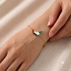 18k Gold UAE Flag Inspired Bracelet