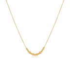18k Gold Multiple Ball Necklace