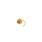22k Gold Flower 2 Nose PIn