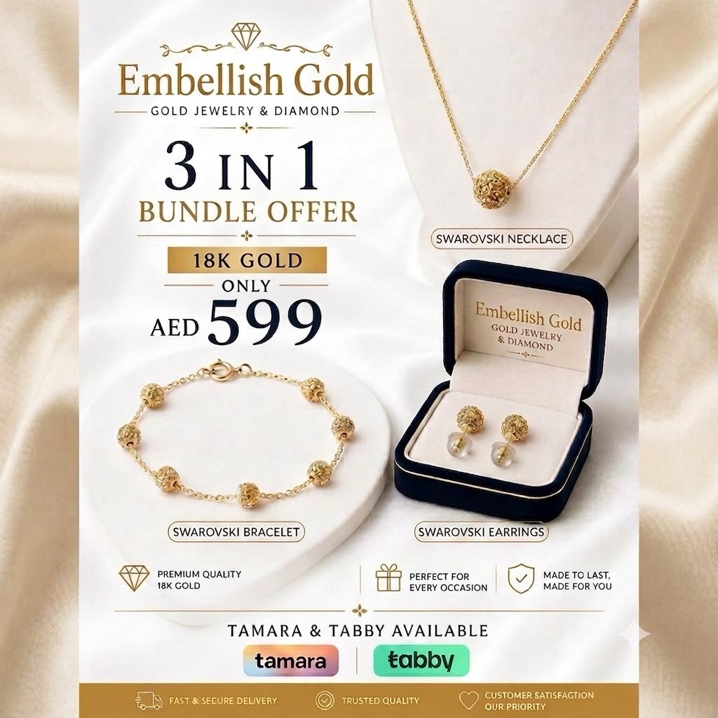 18k Swarovski Set Bundle Offer
