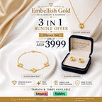 18k Gold Flower Set Bundle Offer