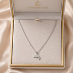925 Silver Fish Inspired Necklace