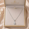 925 Silver Red Eye Fish Necklace