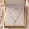 925 Silver Dolphin Stone Necklace