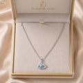 925 Silver Evil Eye Brow Necklace