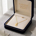 18k Gold Cat Necklace