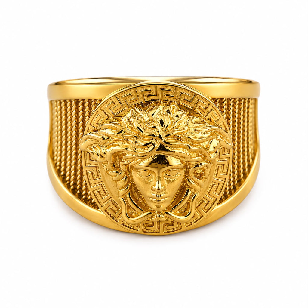 18k Gold Versace Power Ring