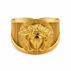 18k Gold Versace Power Ring