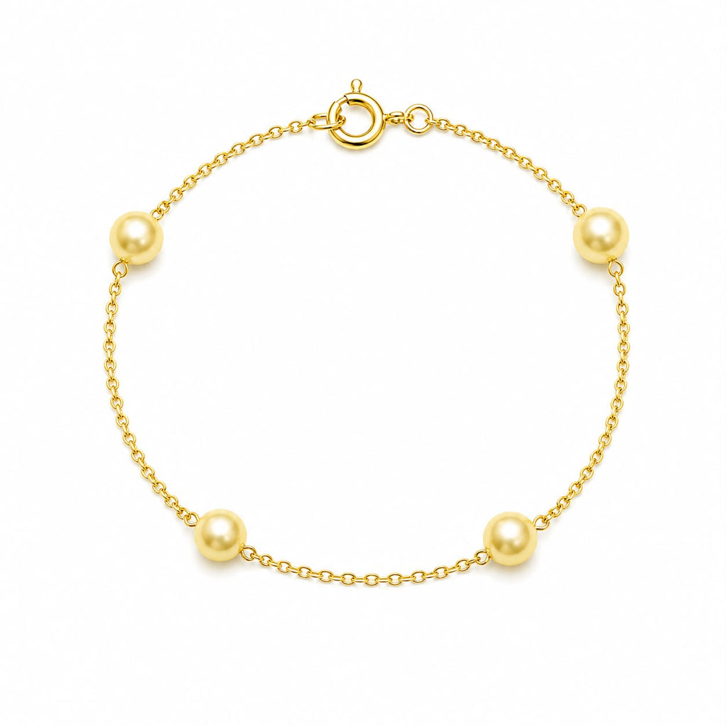 18k Gold with Yellow Pearl Set Bundle Offer