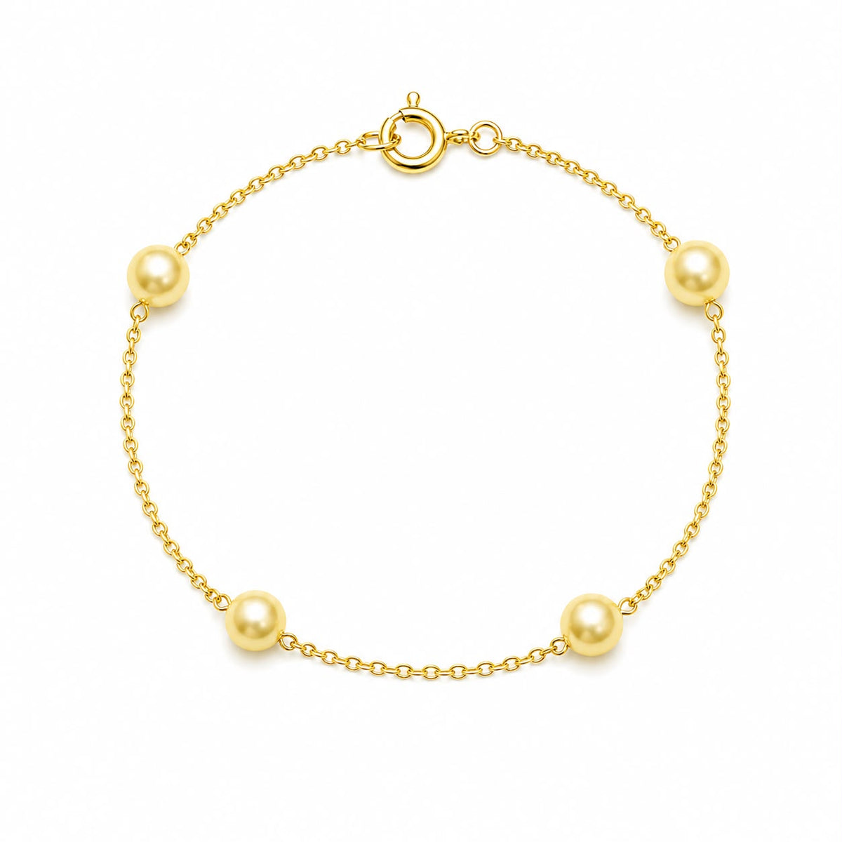 18k Gold with Yellow Pearl Set Bundle Offer - Gold Jewellery - Embellish Gold Jewelry & Diamond