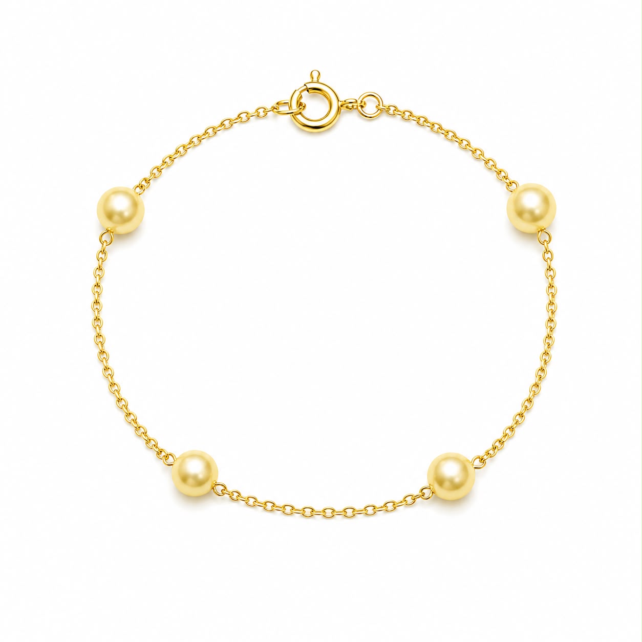 18k Gold with Yellow Pearl Set Bundle Offer