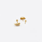 18K Real Gold Tear Drop Necklace And Earring Set - إطلاق جديد - Embellish Gold