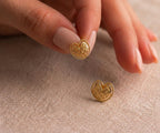 18k Gold Rose Petal Inspired Jewelry Set - Gold Jewellery - Embellish Gold Jewelry & Diamond