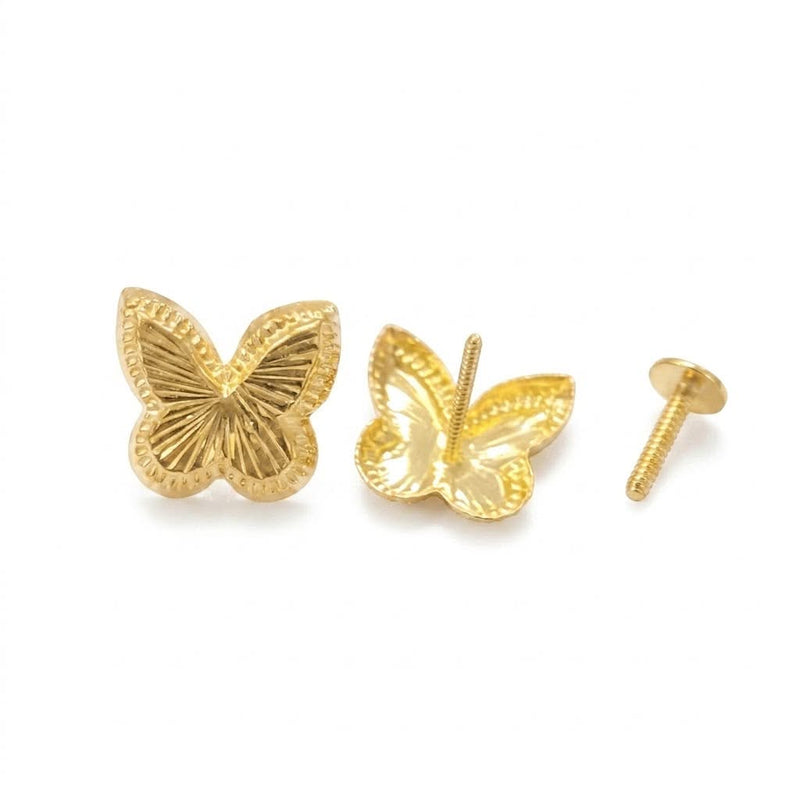 18k Gold Butterfly 2 Jewelry Set - Jewelry Set - Embellish Gold