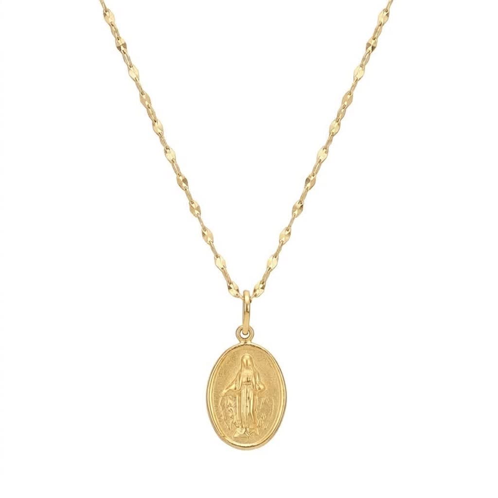 18k Gold Mary Jewelry Set - ad collection - Embellish Gold Jewelry & Diamond