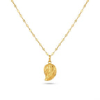 18K Real Gold Teardrop Cut Necklace And Earring Set - Best Seller - Embellish Gold