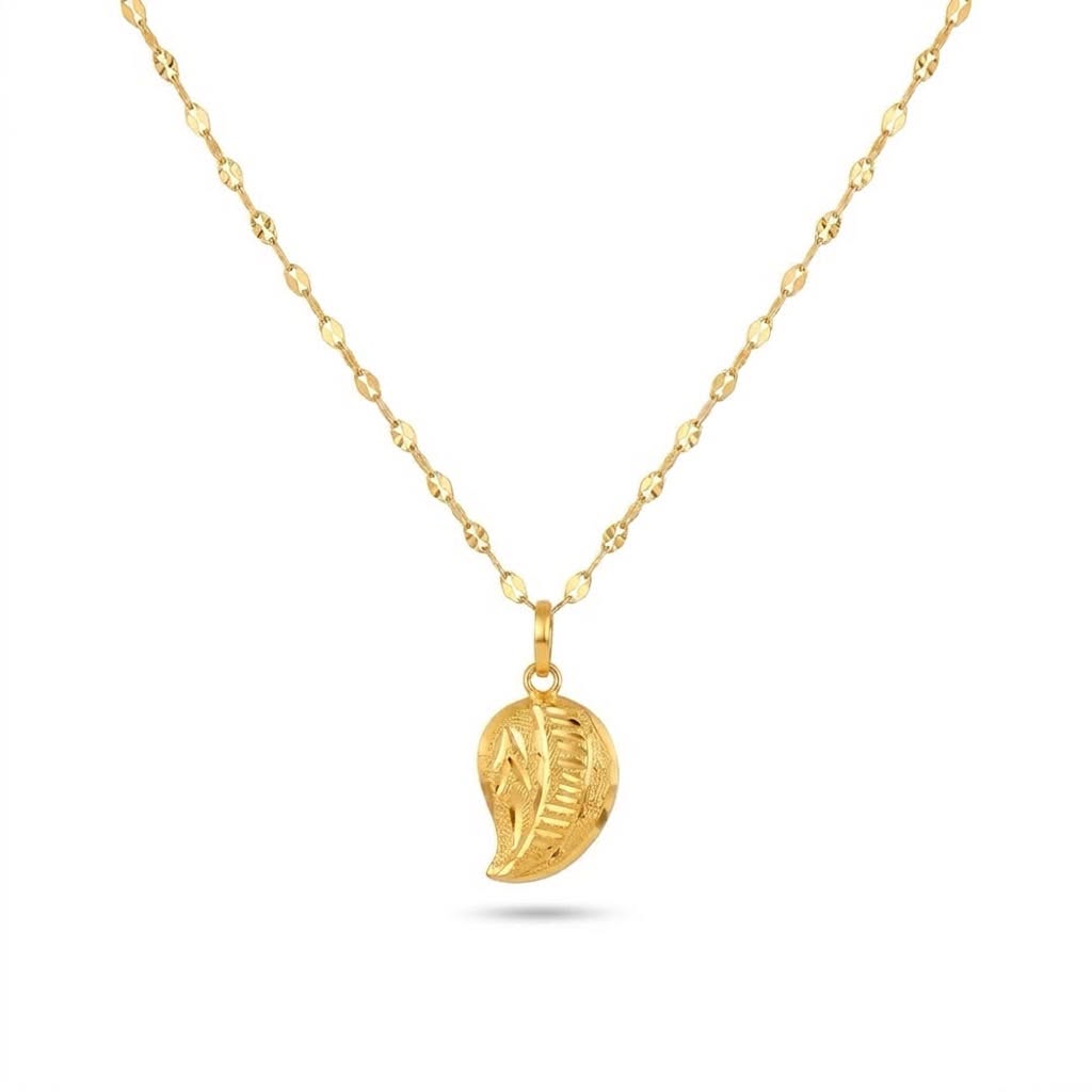 18K Real Gold Teardrop Cut Necklace And Earring Set - Best Seller - Embellish Gold