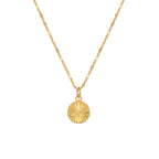18K Real Gold Round Clove Necklace And Earring Set - Best Seller - Embellish Gold