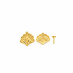 18K Real Gold Peacock Necklace And Earring Set - ad collection - Embellish Gold