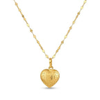 18k Gold VS Heart Jewelry Set - Best Seller - Embellish Gold Jewelry & Diamond