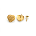 18k Gold VS Heart Jewelry Set - Best Seller - Embellish Gold Jewelry & Diamond