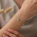 18k Gold Heart Evil Eye Set Bundle Offer - Festive Collection - Embellish Gold Jewelry & Diamond