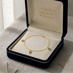 18k Gold Heart Evil Eye Set Bundle Offer - Festive Collection - Embellish Gold Jewelry & Diamond