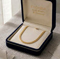 18K Real Gold Triple Lock Japan Chain - 18k Gold Chain - Embellish Gold Jewelry & Diamond