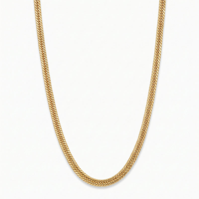 18K Real Gold Triple Lock Japan Chain - Chains - Embellish Gold Jewelry & Diamond