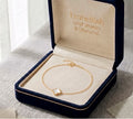 18k Gold White Jade Clove Flower Bracelet - Best Seller - Embellish Gold Jewelry & Diamond